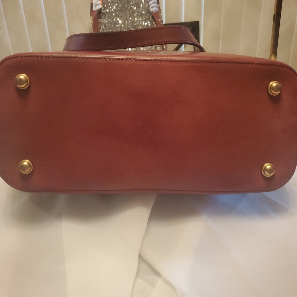 🍂BRAHMIN ASHER LEATHER & STRAW SHOULDER BAG EUC GREAT FOR SPRING - Picture 4 of 16